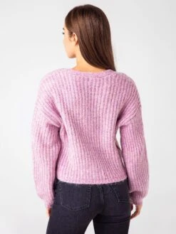BB Dakota Women's Cardi All The Time Sweater 7 BB Dakota Women's Cardi All The Time Sweater -ST.BERNARD Clothing BL306022xROSEMAUVExAlt3 43524482