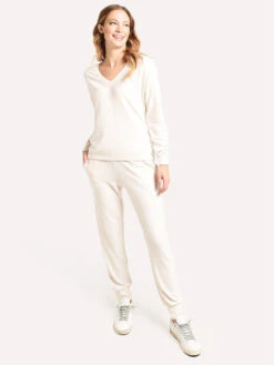 Velvet Women's Blakely Cozy Jersey Cuffed Jogger -ST.BERNARD Clothing BLAKELY04 BEACHalt3