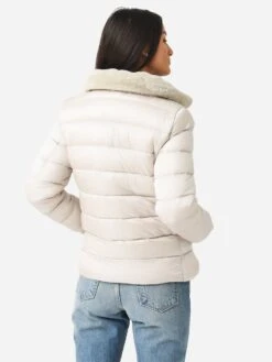 Save The Duck Women's Mei Down Jacket -ST.BERNARD Clothing D30281W IRIS15 SxRAINYBEIGExAlt3 83447023