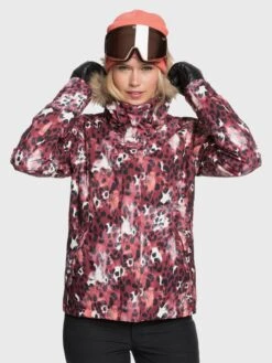 Roxy Women's Jet Ski Snow Jacket 6 Roxy Women's Jet Ski Snow Jacket -ST.BERNARD Clothing ERJTJ03265xOXBLOODREDLEOPARDxPrimary 15873954