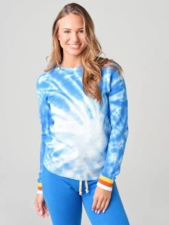 Warm Women's Tie-Dye Sweatshirt 9 Warm Women's Tie-Dye Sweatshirt -ST.BERNARD Clothing F20 513xBLUEMULTIxPrimary 15956627 d403c0b5 aef8 47b1 aa41 28c7f3c72eb8