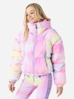 Goldbergh Women's Lumina Ski Jacket -ST.BERNARD Clothing GB00910234xLUMINAPASTELxAlt2 112843126