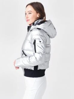 Goldbergh Women's Aura Jacket 6 Goldbergh Women's Aura Jacket -ST.BERNARD Clothing GB01010214x9100SILVERxAlt2 52604301