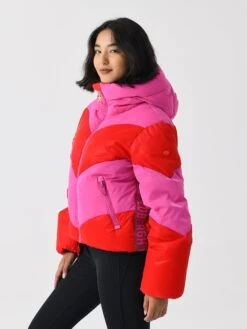 Goldbergh Women's Courage Ski Jacket -ST.BERNARD Clothing GB01110244xFLAMEPINKxAlt2 145211317