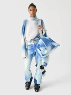 Goldbergh Women's Ciel Bleu Ski Jacket -ST.BERNARD Clothing GB01810244xDENIMPRINTxAlt7 143674808