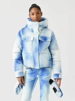 Goldbergh Women's Ciel Bleu Ski Jacket -ST.BERNARD Clothing GB01810244xDENIMPRINTxPrimary 143674778 3ae88582 7d47 4e7e 9d9c e437c17fd56e