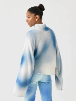 Goldbergh Women's Mouna Long Sleeve Knit Sweater -ST.BERNARD Clothing GB40123243xDENIMPRINTxAlt3 143493826