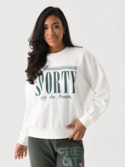 Z Supply Women's Sporty Crewneck Sweatshirt