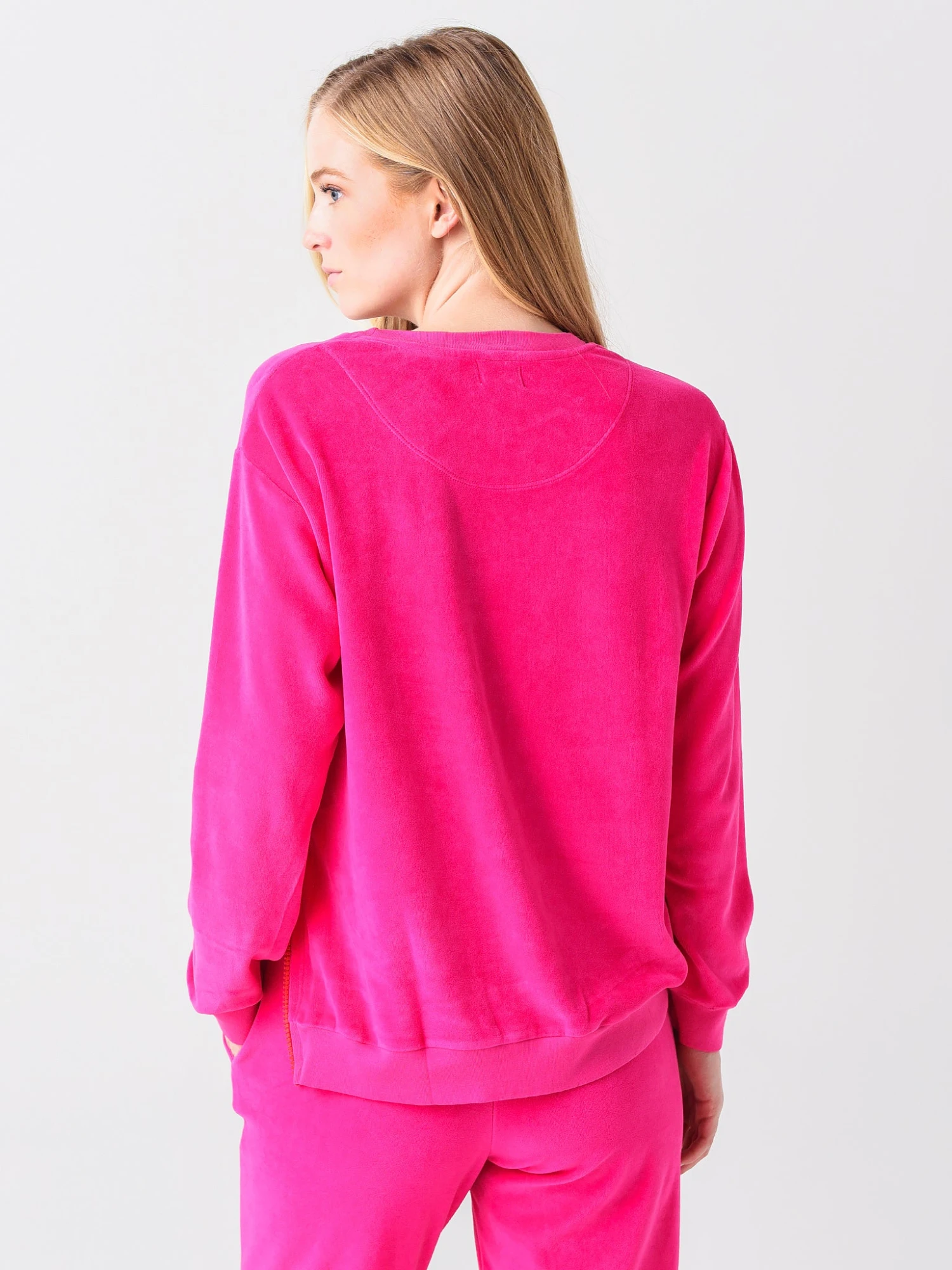 Sundry Women's Side Zip Sweatshirt 4 Sundry Women's Side Zip Sweatshirt - Image 4