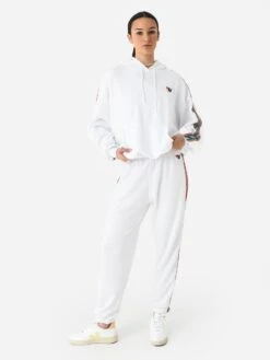 Aviator Nation Women's Bolt Stripe Relaxed Pullover Hoodie 9 Aviator Nation Women's Bolt Stripe Relaxed Pullover Hoodie -ST.BERNARD Clothing HDPRXBTSTPxWHITExAlt1 98897058