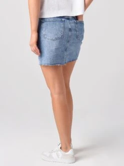 J Brand Women's Jules High-Rise Stretch Denim Skirt -ST.BERNARD Clothing JB002809xCHADRONxAlt2