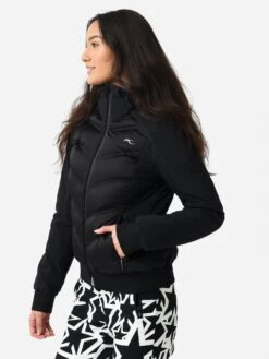 KJUS Women's Bluebird Jacket 8 KJUS Women's Bluebird Jacket -ST.BERNARD Clothing K00012xBLACKxAlt3 89673122