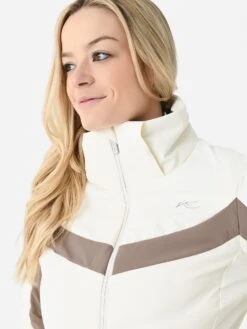 KJUS Women's Momentum Jacket -ST.BERNARD Clothing K00593xIVORYTAUPExAlt4 112843342