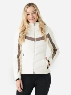 KJUS Women's Momentum Jacket -ST.BERNARD Clothing K00593xIVORYTAUPExPrimary 112843344