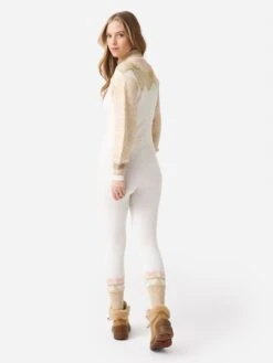 LoveShackFancy Women's Lali Jumpsuit -ST.BERNARD Clothing K1100 1278xCHAMPAGNETOASTxAlt4 86664116