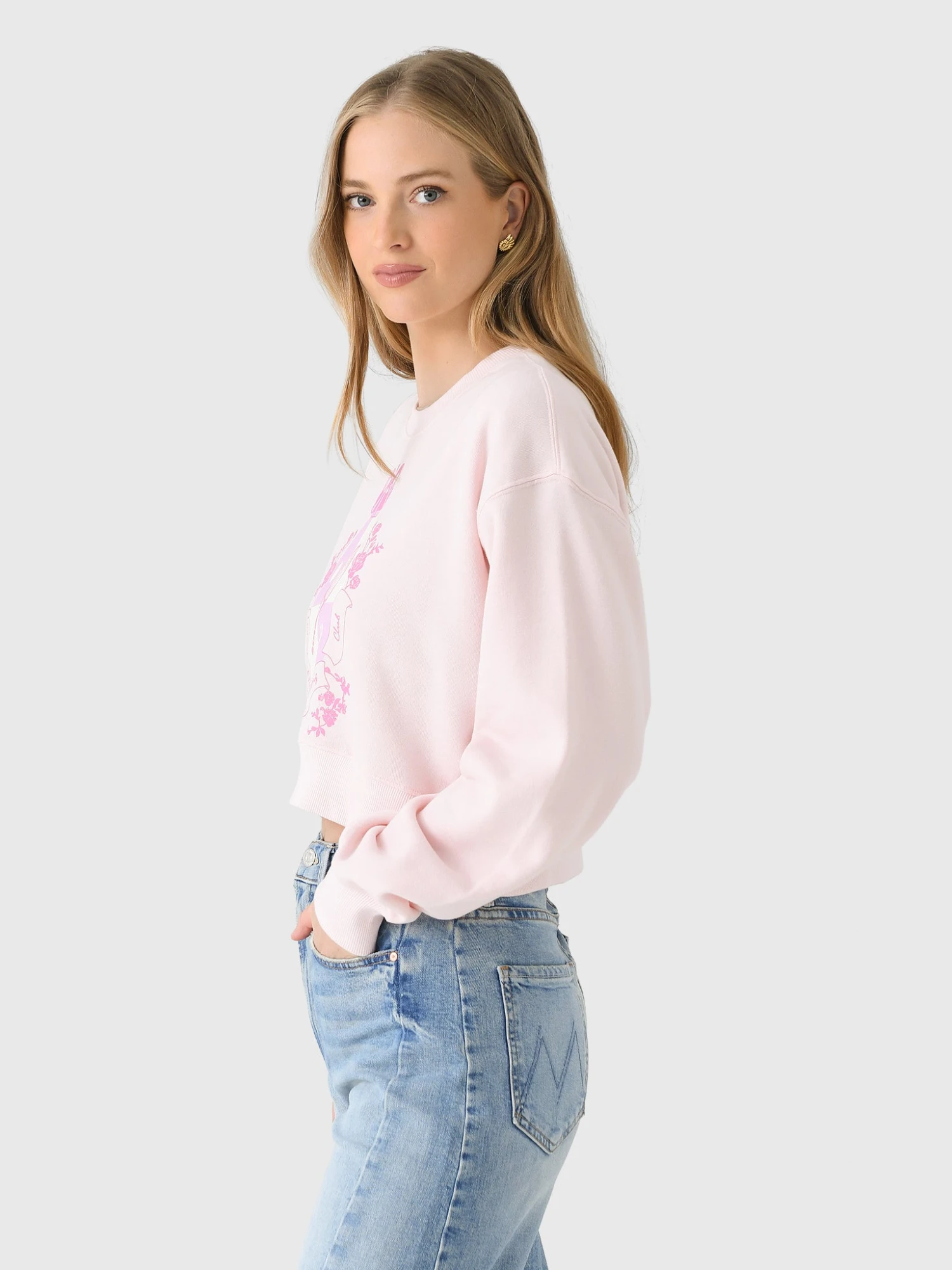 LoveShackFancy Women's Aneria Cropped Tennis Pullover 3 LoveShackFancy Women's Aneria Cropped Tennis Pullover - Image 3