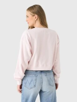 LoveShackFancy Women's Aneria Cropped Tennis Pullover 8 LoveShackFancy Women's Aneria Cropped Tennis Pullover -ST.BERNARD Clothing K1806 2601xSUNRISEBLUSHxAlt3 165446402