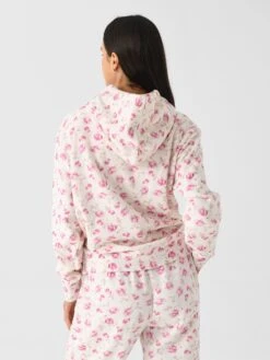 LoveShackFancy Women's Nacova Floral Cotton Hoodie -ST.BERNARD Clothing K1900 2517xSTERLINGDUSKxAlt2 158447616