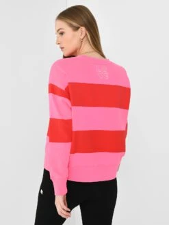 Kerri Rosenthal Women's Boyfriend Stripes Sweatshirt -ST.BERNARD Clothing KR24 3294xCHERRIxAlt3 121888964