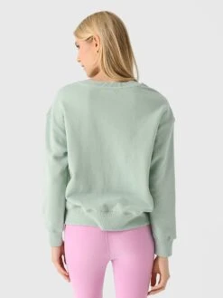 Kerri Rosenthal Women's Ex-Boyfriend Love Sweatshirt -ST.BERNARD Clothing KR25 3391xSEAFOAMxAlt3 160428193