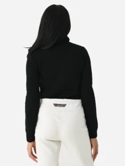 Sease Women's Avery Turtleneck -ST.BERNARD Clothing KT037XG006xCAVIARxAlt3 114561193