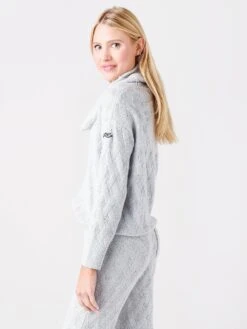 Kjus Women's Geneva Sweater -ST.BERNARD Clothing LC35 K02xSILVERFOGMELANGExAlt2 51640785