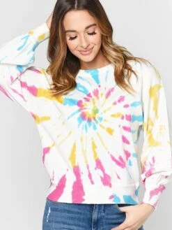 Saylor Women’s Lilah Sweatshirt -ST.BERNARD Clothing LILAH MULTIalt4