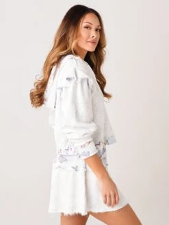 LoveShackFancy Loveshack Fancy Women's Ciel Hoodie 6 LoveShackFancy Loveshack Fancy Women's Ciel Hoodie -ST.BERNARD Clothing LK330 788AxAQUAREFLECTIONSxAlt2 30498951