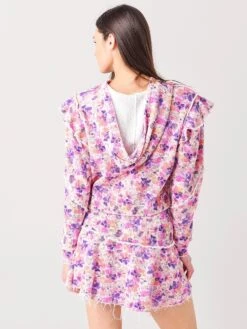 LoveShackFancy Ciel Hoodie 7 LoveShackFancy Ciel Hoodie -ST.BERNARD Clothing LK330 788xMAUVESUNETxAlt3 34713526