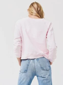 LoveShackFancy Women's Ameenah Pullover Sweater -ST.BERNARD Clothing LK761 997xGOLDENLOCKETBALLERINAxAlt1 53997831