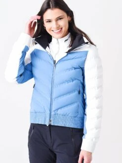 KJUS Women's Balance Ski Jacket 10 KJUS Women's Balance Ski Jacket -ST.BERNARD Clothing LS15 K06xBLUEJAYWHITExPrimary 51036226