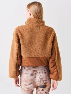 Frame Women's Fleece Mix Pullover -ST.BERNARD Clothing LWOT0626xVICUNAxAlt3 47428690