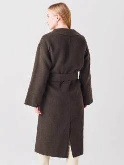 Frame Women's Double Face Wrap Coat 7 Frame Women's Double Face Wrap Coat -ST.BERNARD Clothing LWOT0749xSURPLUSHEATHERxAlt3 47495967