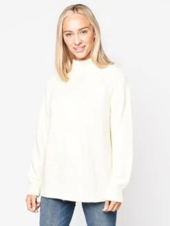 Frame Women’s Boxy Rib Sweater