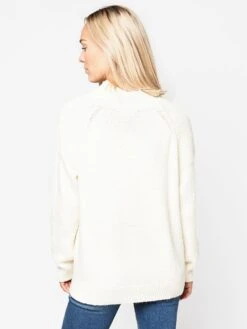 Frame Women’s Boxy Rib Sweater -ST.BERNARD Clothing LWSW0698 OFFWHITEalt2