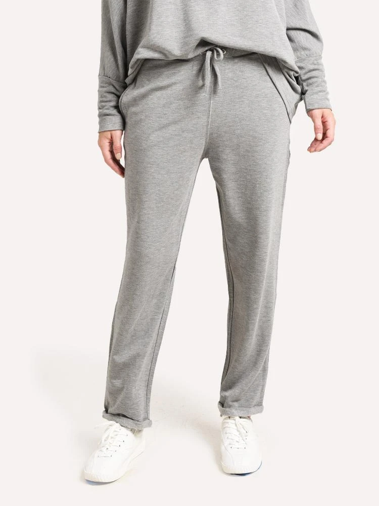 Majestic French Terry Pant With Rolled Bottom 2 Majestic French Terry Pant With Rolled Bottom - Image 2