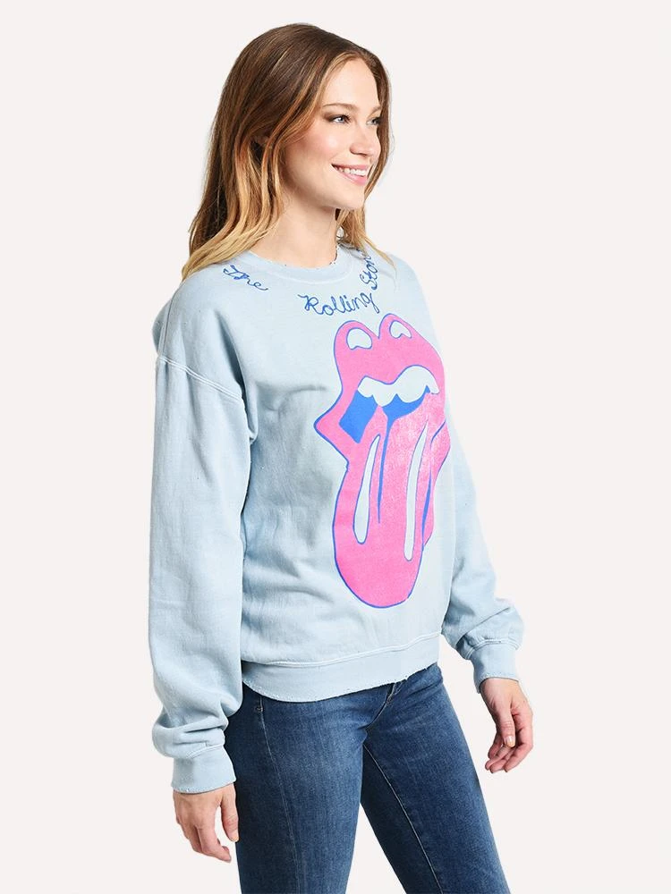 Madeworn Women's Rolling Stones Sweater 2 Madeworn Women's Rolling Stones Sweater - Image 2