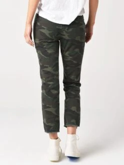 Sundry Women's Camo N60 Classic Straight Trouser -ST.BERNARD Clothing N8 A16A44xMOSSxAlt2
