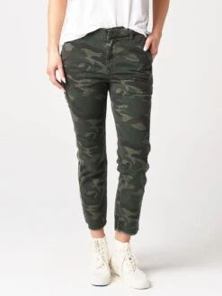 Sundry Women's Camo N60 Classic Straight Trouser
