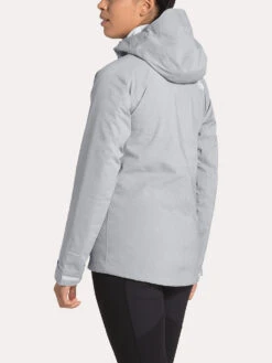 The North Face Women's ThermoBall Eco Triclimate Jacket -ST.BERNARD Clothing NF0A3SR3 DYXTNFLIGHTGREYHEATHERalt3