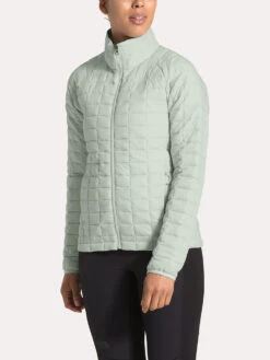 The North Face Women's ThermoBall Eco Triclimate Jacket -ST.BERNARD Clothing NF0A3SR3 DYXTNFLIGHTGREYHEATHERalt4