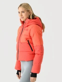 The North Face Women's Cold Spell Cropped Down Jacket 10 The North Face Women's Cold Spell Cropped Down Jacket -ST.BERNARD Clothing NF0A87WTxFIERYREDCRIMSONORANGExAlt2 142713282