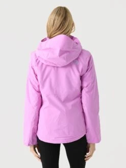 The North Face Women's Descendit Jacket -ST.BERNARD Clothing NF0A87XFxDRAGONFRUITxAlt3 142713019
