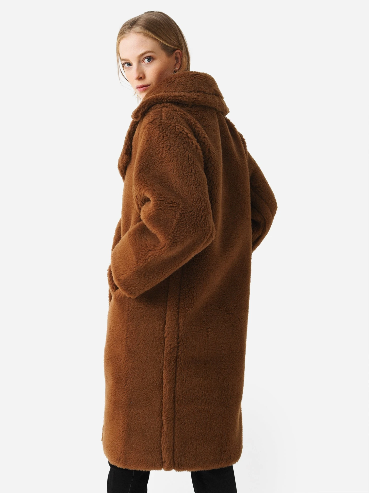 Pissenlit Women's Teddy Coat 2 Pissenlit Women's Teddy Coat - Image 2