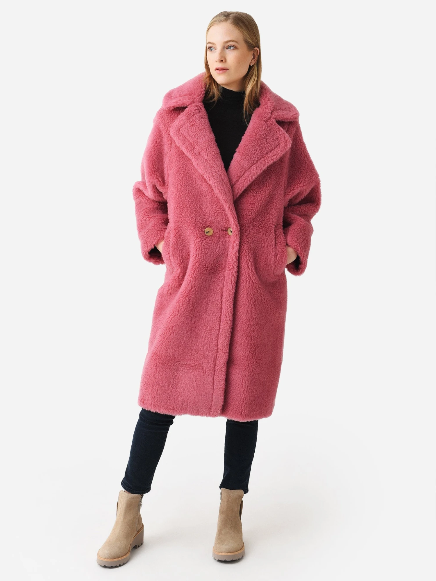 Pissenlit Women's Teddy Coat 5 Pissenlit Women's Teddy Coat - Image 5