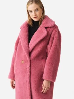 Pissenlit Women's Teddy Coat 9 Pissenlit Women's Teddy Coat -ST.BERNARD Clothing PLTTCxPINKxPrimary 81296055
