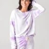 Sundry Women's Tie-Dye Terry Oversize Sweatshirt