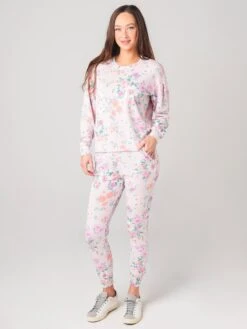 Sundry Women's Floral Pocket Jogger -ST.BERNARD Clothing SP20 04A1 852xPIGMENTROSEBUDxAlt3 7421842