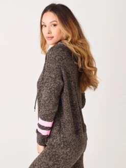 Sundry Women's Stripe Floral Hoodie -ST.BERNARD Clothing SP21 05B8 L78S0xTEDDYxAlt2 30573684