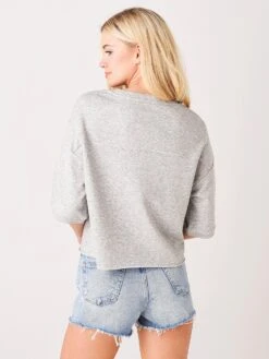 Le Superbe Shine Bright House Party Top -ST.BERNARD Clothing SP21 870SHNxHEATHERGREYxAlt3 30918135